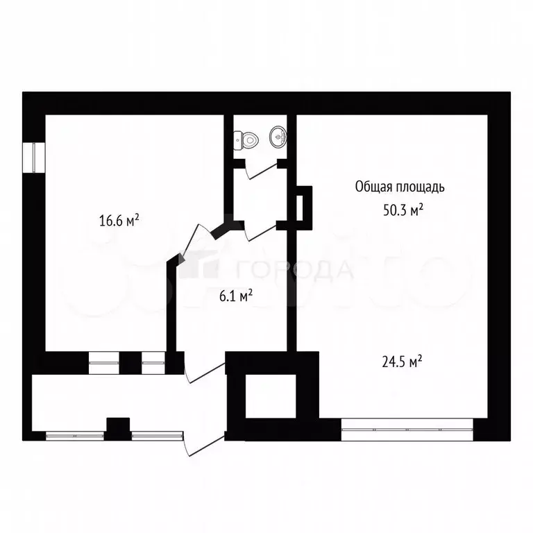 Продам помещение свободного назначения, 50.3 м - Фото 0