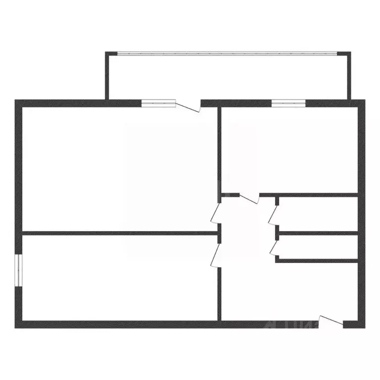 2-к кв. Курганская область, с. Кетово ул. Северная, 14 (46.2 м) - Фото 2