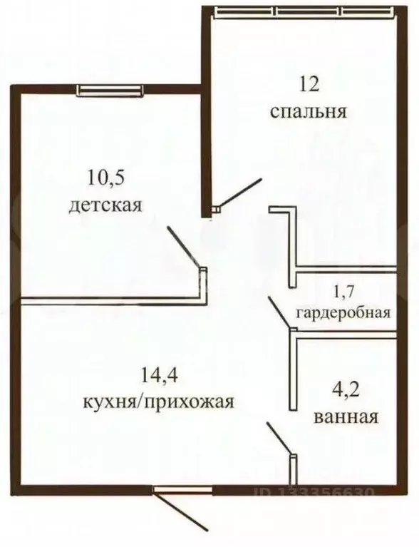 2-к кв. Московская область, Ленинский городской округ, д. Сапроново, ... - Фото 2