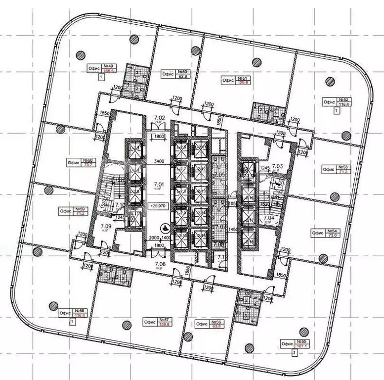 Офис (116.4 м) - Фото 1
