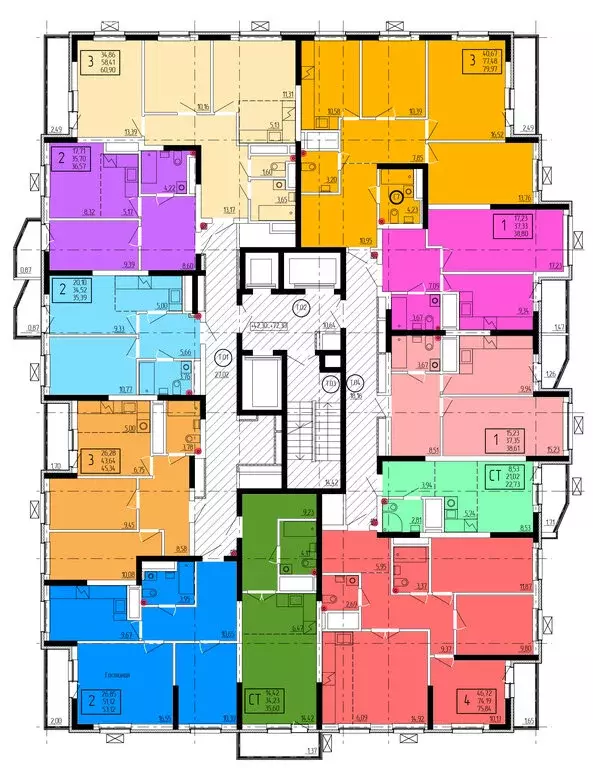 3-комнатная квартира: Уфа, проспект Дружбы Народов, 49 (60.3 м) - Фото 2