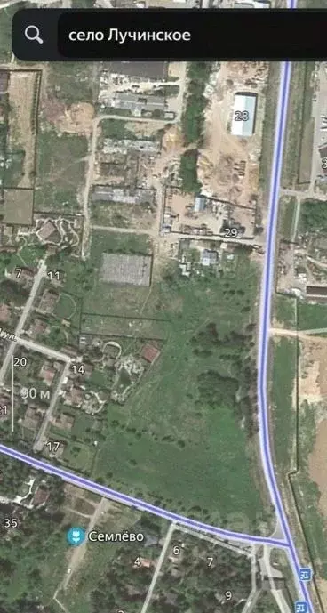 Участок в Московская область, Истра муниципальный округ, с. Лучинское  ... - Фото 1