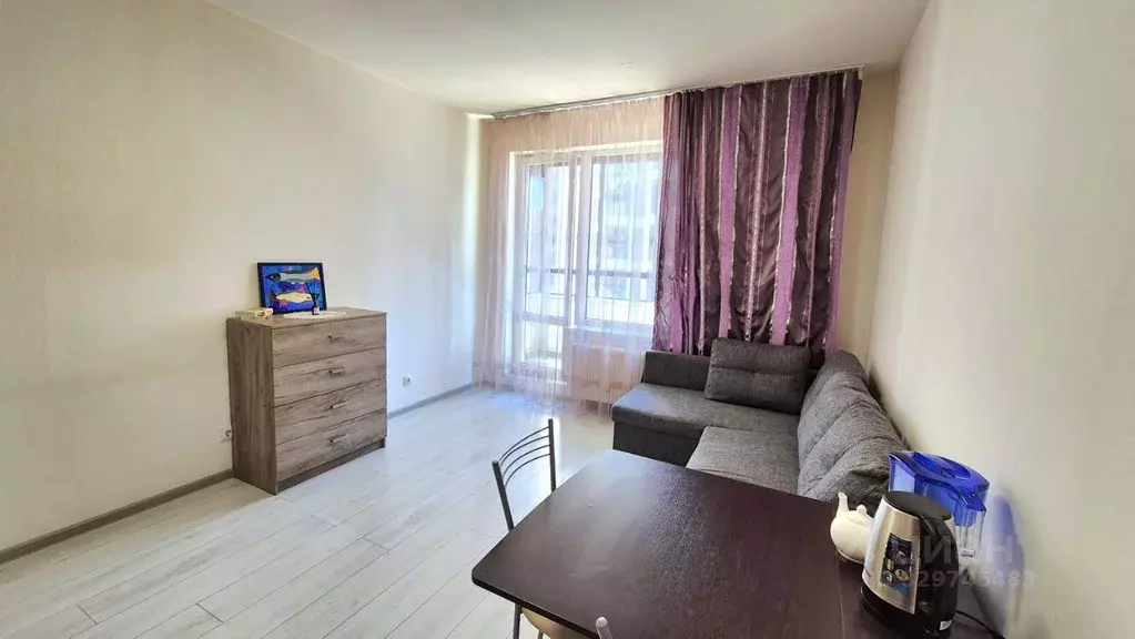 Студия Санкт-Петербург аллея Арцеуловская, 19 (25.0 м) - Фото 1