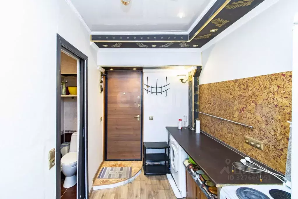 Студия Тюменская область, Тюмень ул. 50 лет Октября, 33 (16.8 м) - Фото 1