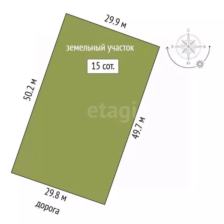 Участок в Воронежская область, Борисоглебский городской округ, с. ... - Фото 1