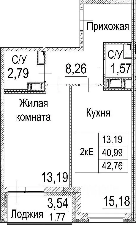 1-к кв. Ленинградская область, Всеволожский район, пос. Бугры ул. ... - Фото 0