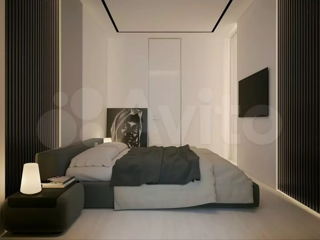 1-к. квартира, 43,9 м, 1/9 эт. - Фото 0