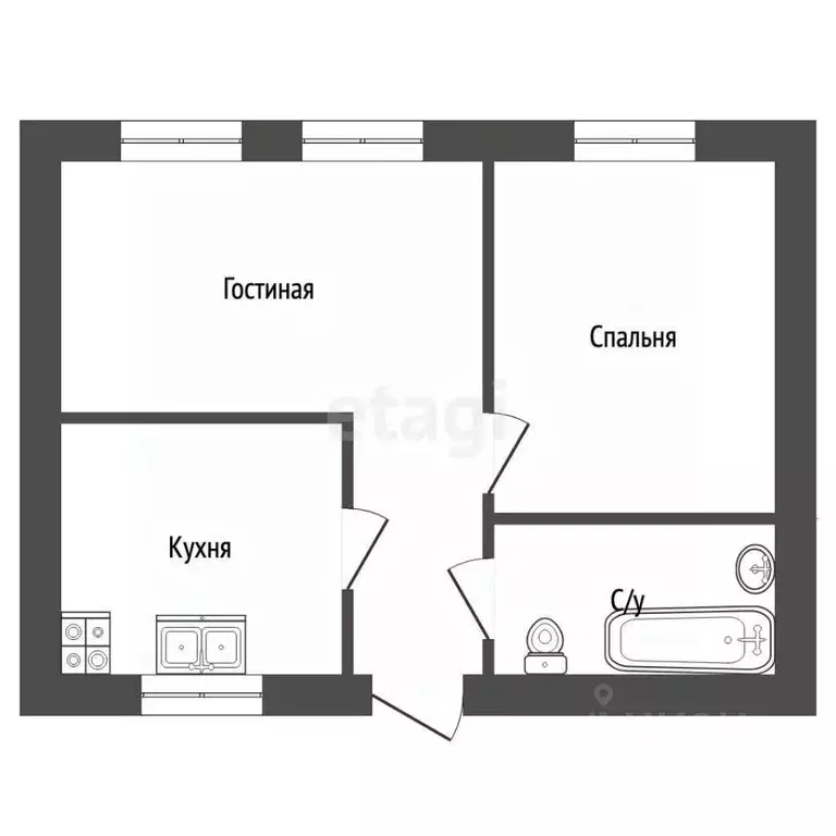 Дом в Татарстан, с. Муслюмово ул. Кашапова, 20 (220 м) - Фото 2