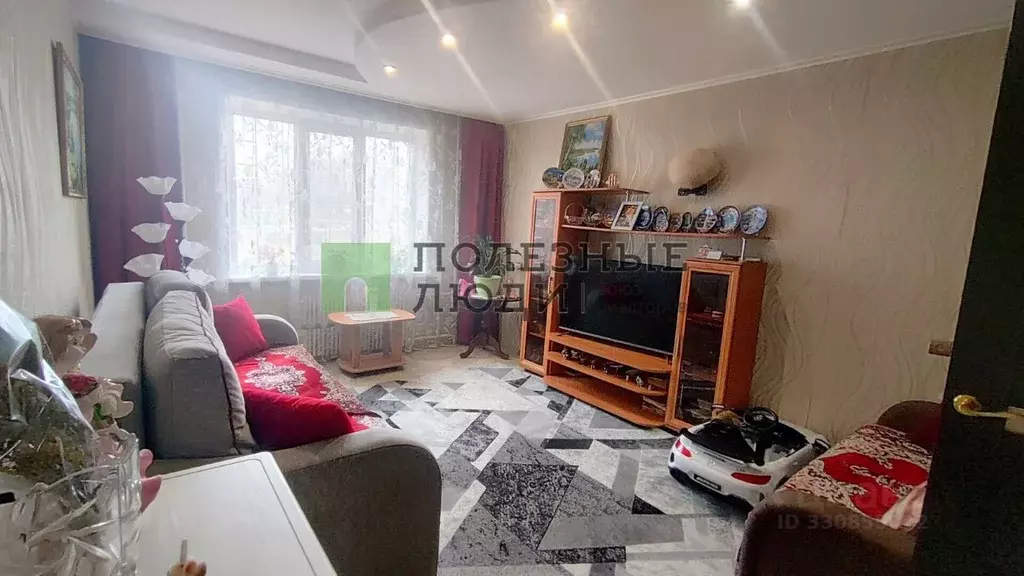 3-к кв. Татарстан, Зеленодольск ул. Комарова, 11 (65.0 м) - Фото 1