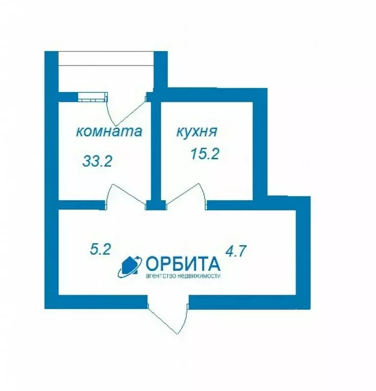 1-комнатная квартира: микрорайон Мелиораторов, улица Голышева, 6Ак1 ... - Фото 0