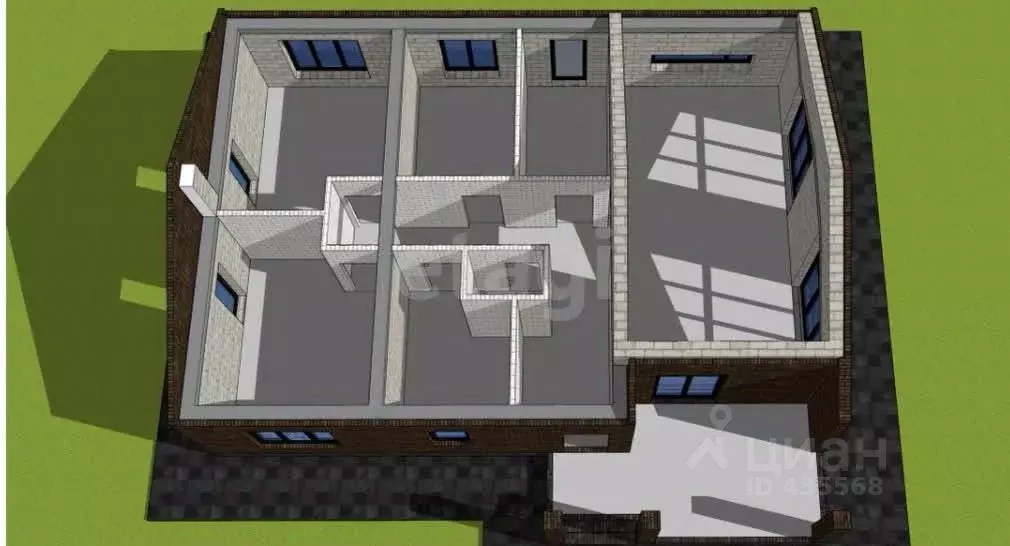 Дом в Белгородская область, Губкинский городской округ, с. Аверино ул. ... - Фото 2