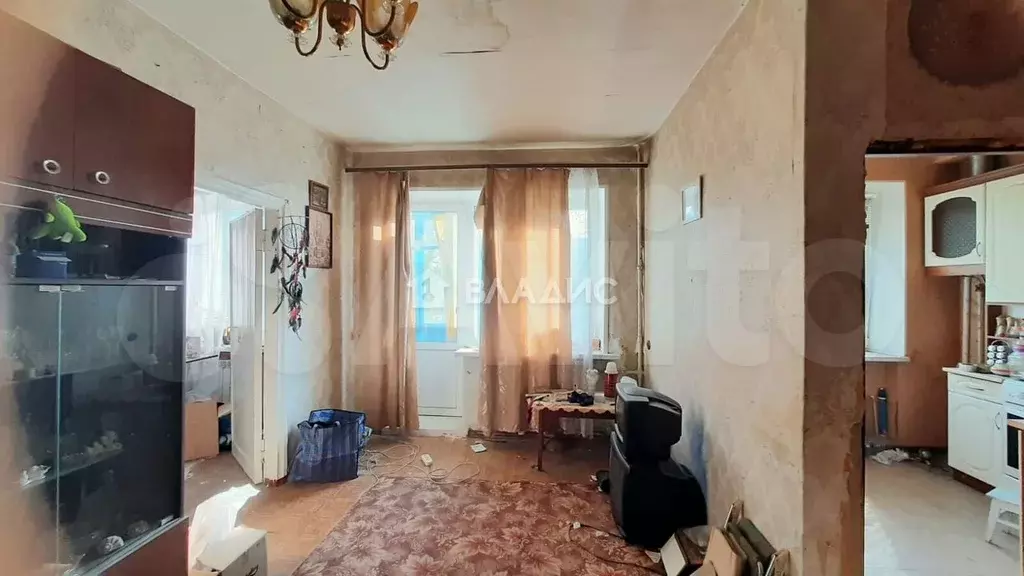 2-к. квартира, 41,4 м, 3/3 эт. - Фото 1