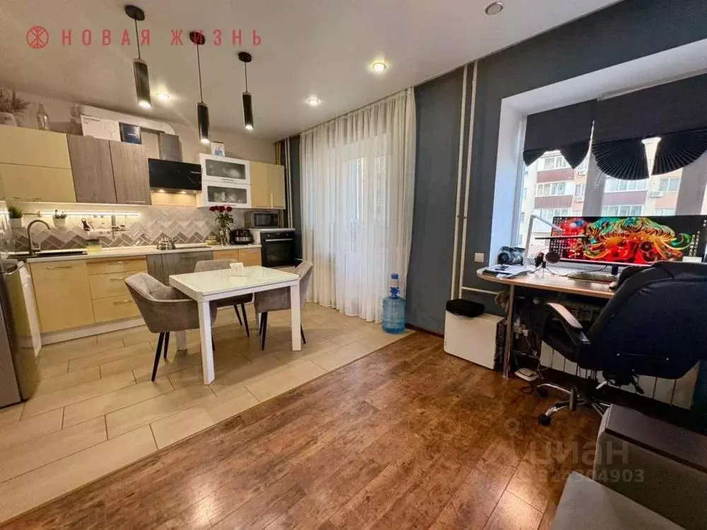 1-к кв. Самарская область, Волжский район, Лопатино с/пос, пос. ... - Фото 2