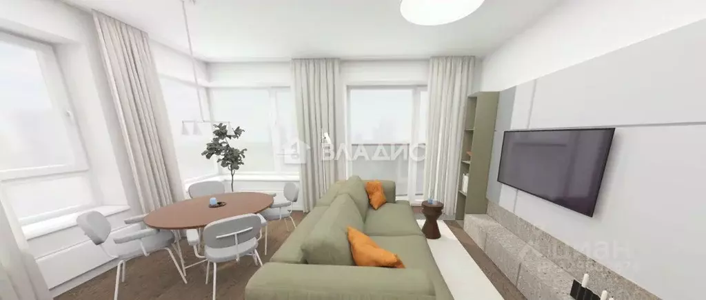 2-к кв. Москва ул. Маршала Прошлякова, 12к2с1 (62.2 м) - Фото 1