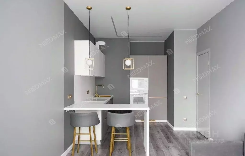 2-к кв. Санкт-Петербург наб. Миклухо-Маклая, 3к1 (39.0 м) - Фото 1