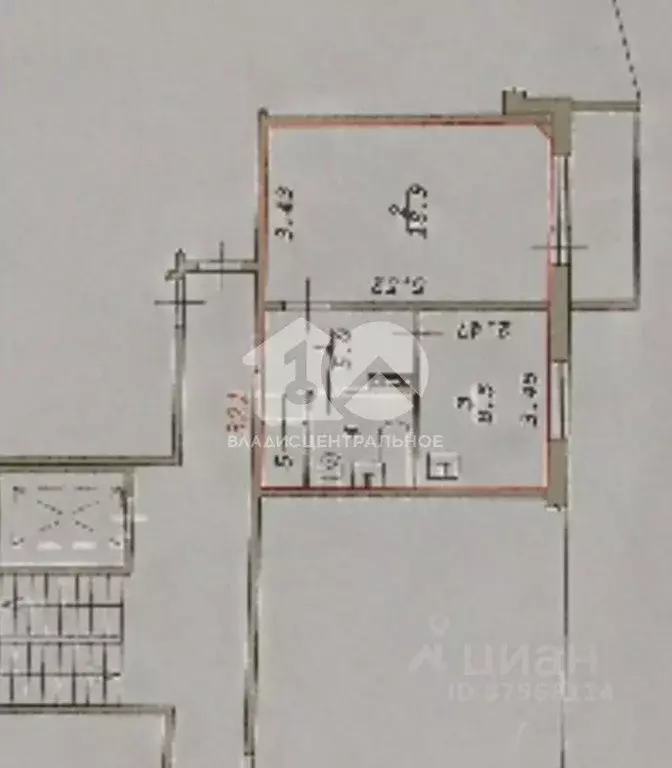 1-к кв. Новосибирская область, Новосибирск ул. Титова, 242/2 (38.0 м) - Фото 2