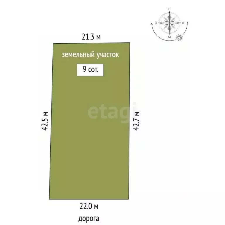 Участок в Костромская область, Нерехтский район, Воскресенское с/пос, ... - Фото 2