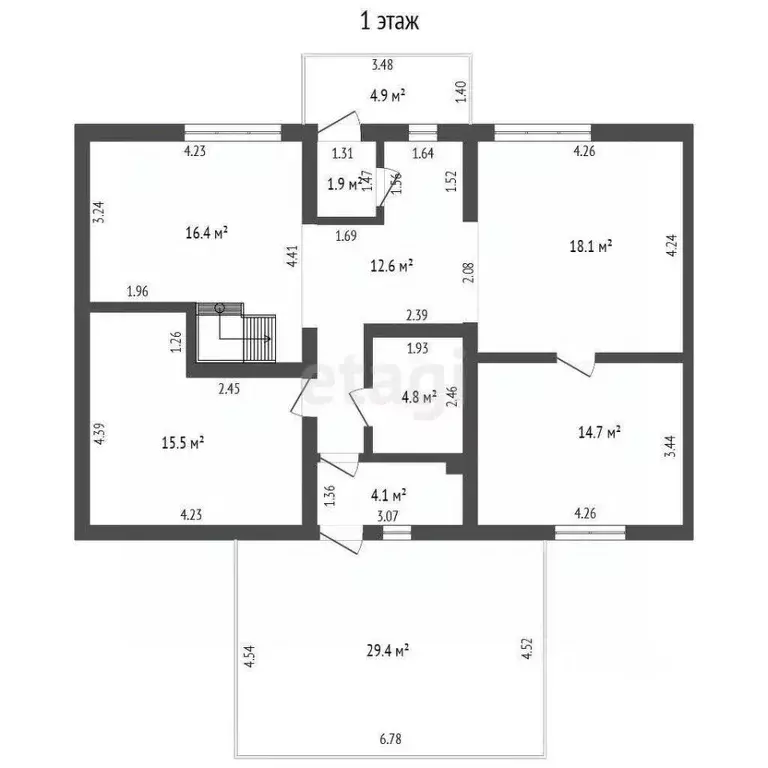 Дом в Омская область, Омск ул. Пихтовая, 65 (173 м) - Фото 2