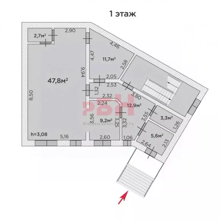 Помещение свободного назначения в Тюменская область, Тюмень Войновка ... - Фото 2