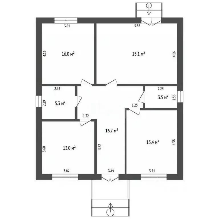 Дом в Ростовская область, Мясниковский район, с. Большие Салы ул. ... - Фото 2