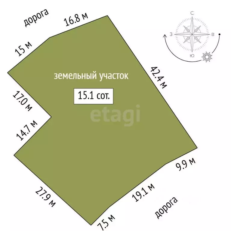 Участок в Тюменская область, Тюменский муниципальный округ, пос. ... - Фото 2