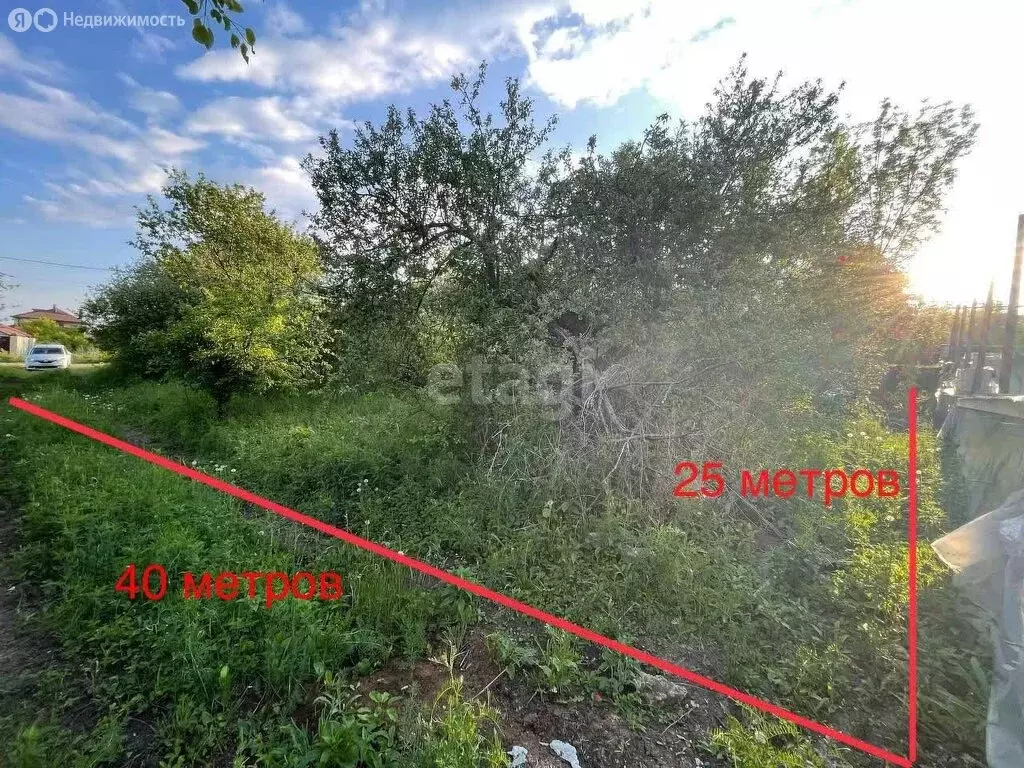 Участок в село Семилуки, Лазурная улица (10 м) - Фото 1