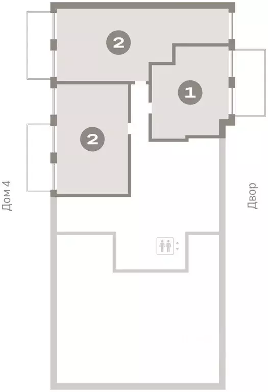 2-к кв. Тюменская область, Тюмень ул. Муравленко, 9к3 (115.84 м) - Фото 1