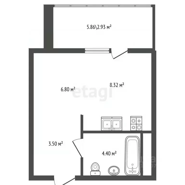 Студия Ленинградская область, Всеволожский район, Заневское городское ... - Фото 2