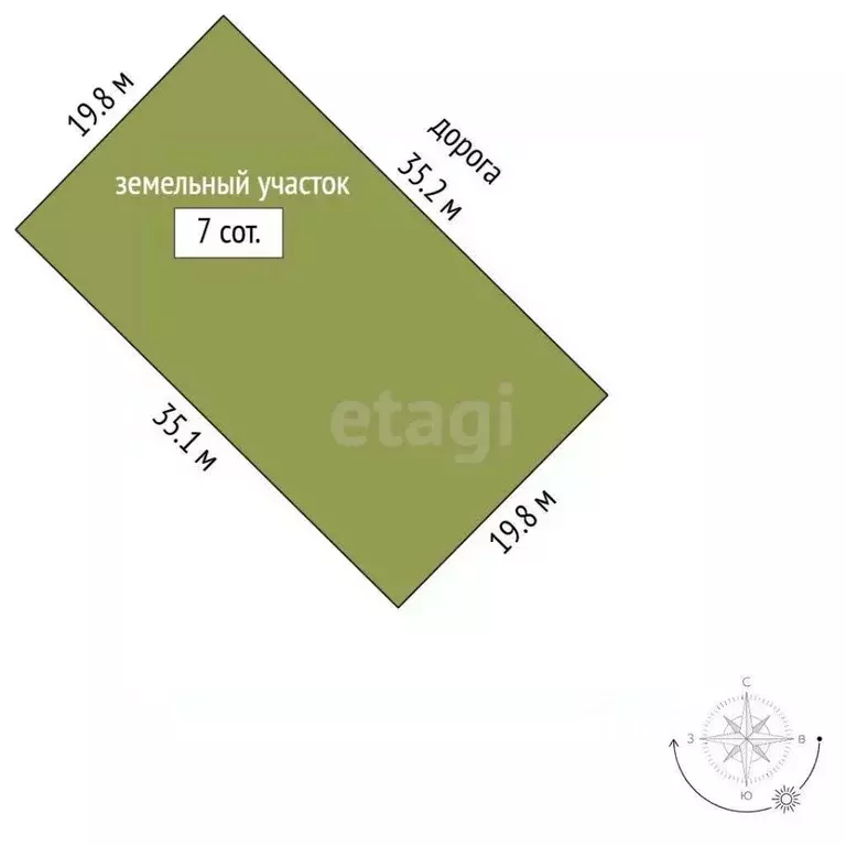 Участок в Крым, Джанкойский район, Азовское пгт ул. Интернациональная ... - Фото 2