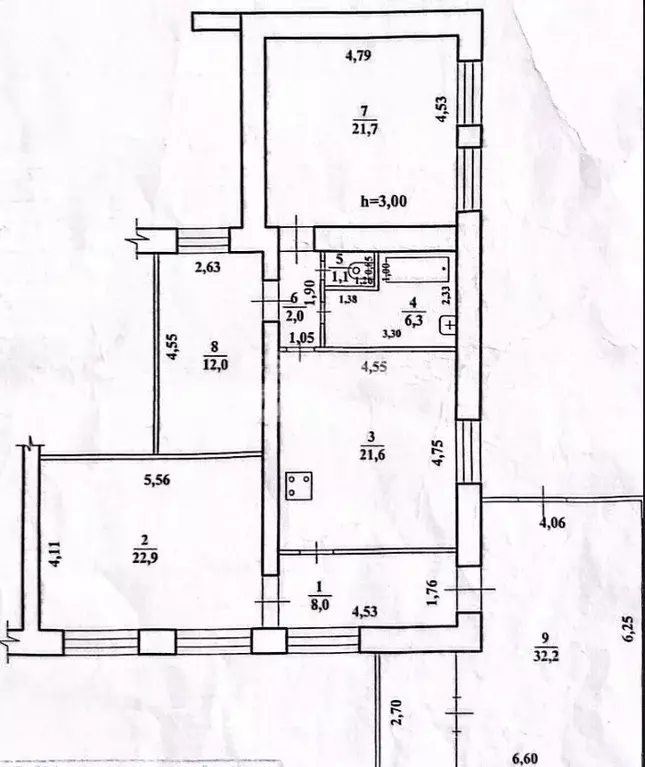 Дом в Забайкальский край, Чита 2-я Московская ул. (96 м) - Фото 1