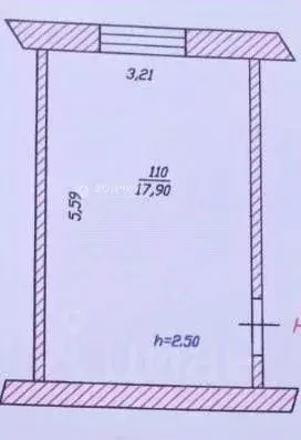 Комната Чувашия, Чебоксары ул. Грасиса, 8 (17.9 м) - Фото 1