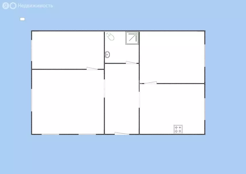 Дом в село Россоши, Молодёжная улица (72 м) - Фото 1