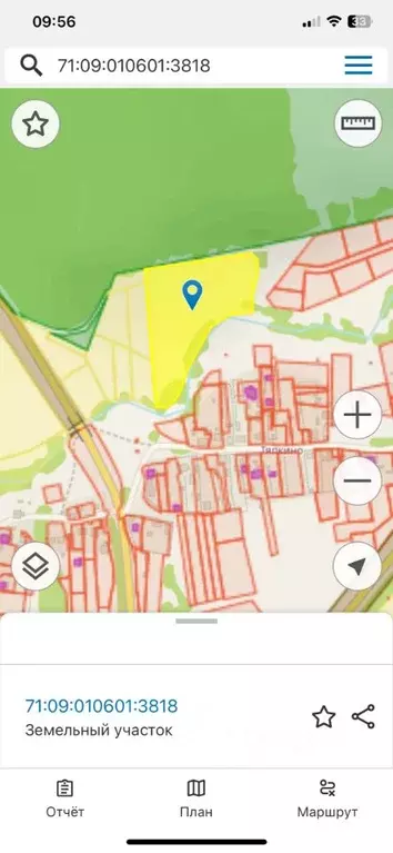 Участок в Тульская область, Заокский район, Страховское с/пос, д. ... - Фото 1