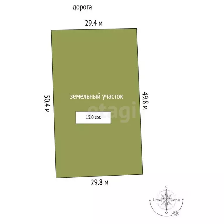 Участок в Ленинградская область, Гатчинский муниципальный округ, д. ... - Фото 2