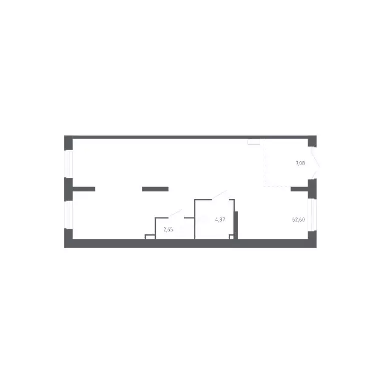 Помещение свободного назначения (77.4 м) - Фото 1