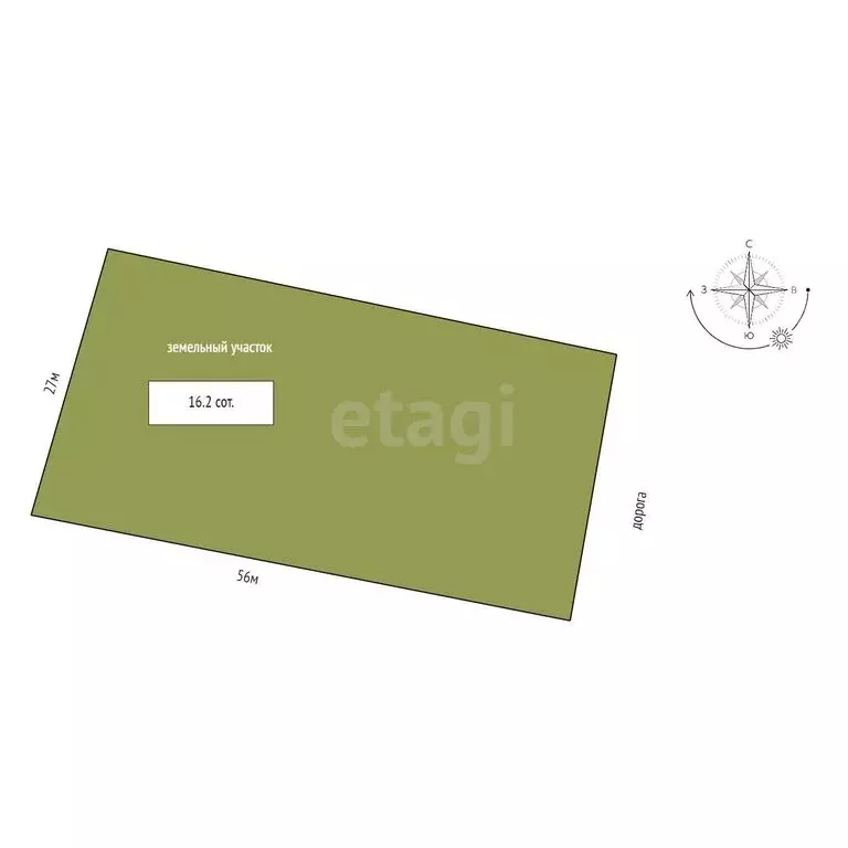 Участок в Старое Суркино, Школьная улица (16.2 м) - Фото 1