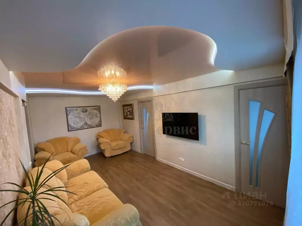 4-к кв. Тульская область, Новомосковск Донская ул., 3А (55.7 м) - Фото 1