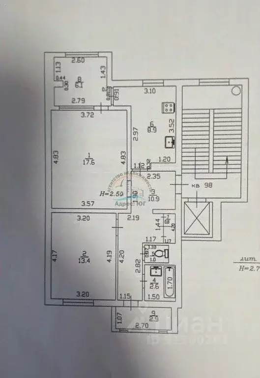 2-к кв. Краснодарский край, Анапа ул. Ивана Голубца (64.2 м) - Фото 2