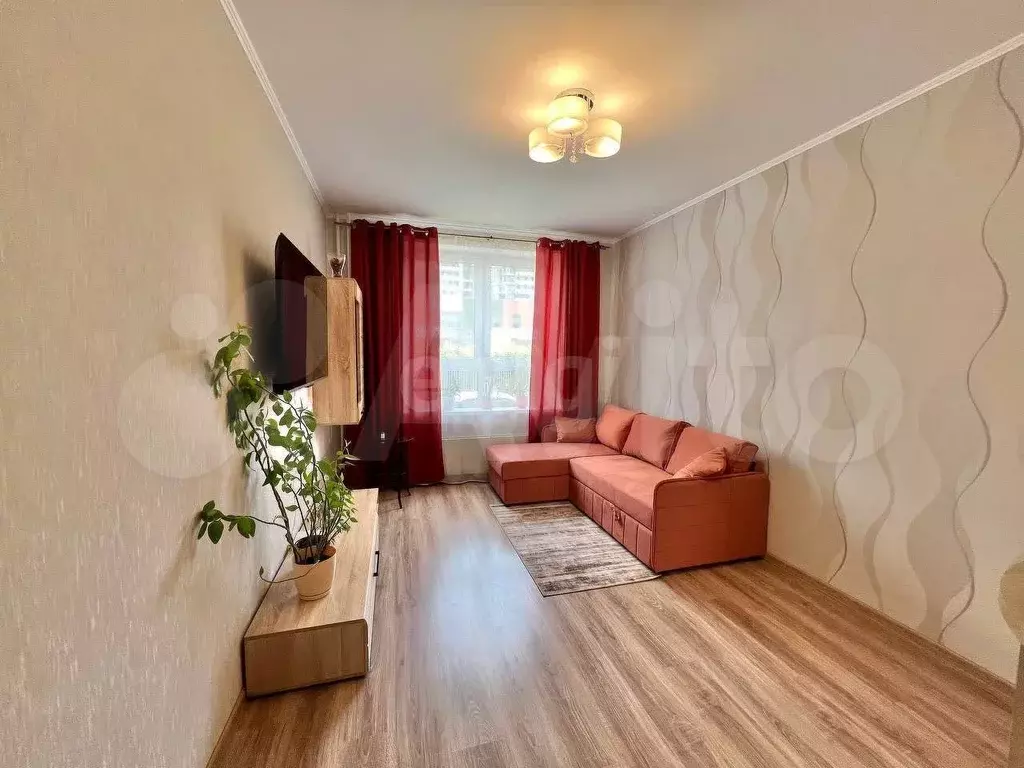 1-к. квартира, 35,2 м, 1/17 эт. - Фото 1