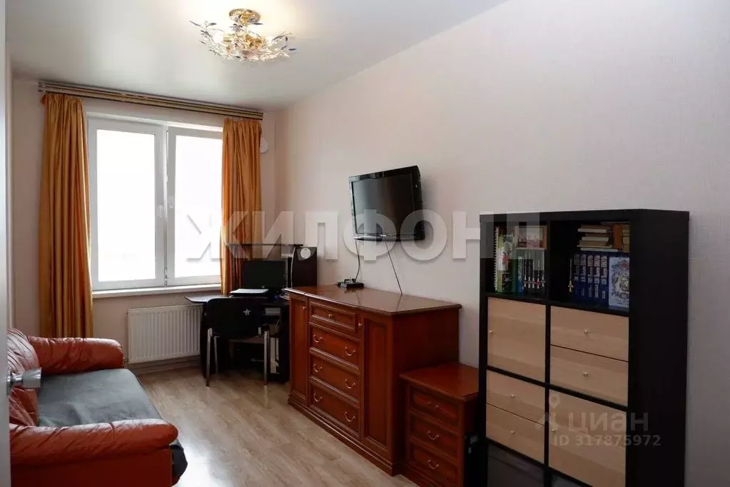 1-к кв. Новосибирская область, Новосибирск ул. Петухова, 105 (33.9 м) - Фото 0