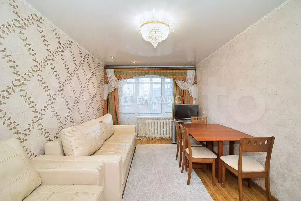 3-к. квартира, 60 м, 3/5 эт. - Фото 0