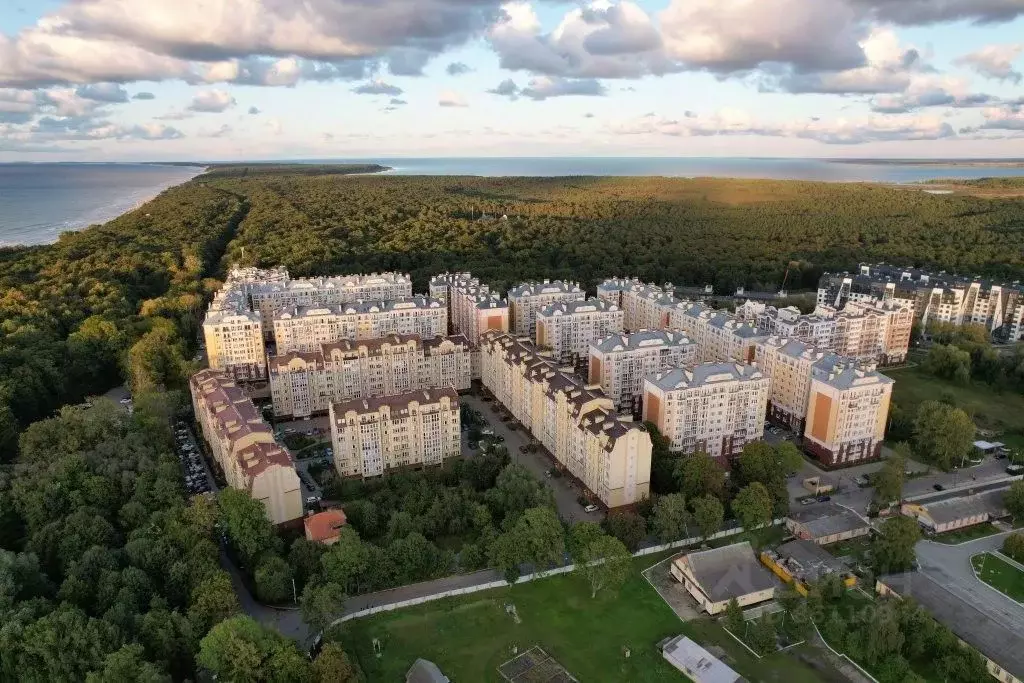 1-к кв. Калининградская область, Зеленоградск ул. Валентина Мосина, 6 ... - Фото 0