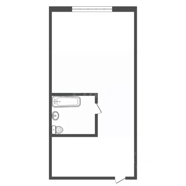 Студия Красноярский край, Красноярск ул. Сады, 6Г (25.4 м) - Фото 2