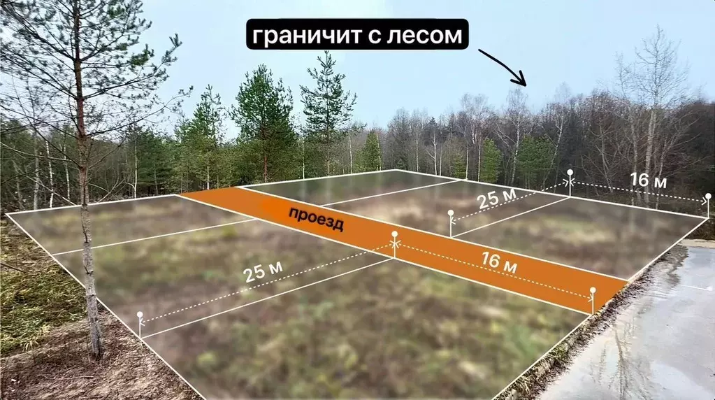 Участок в Московская область, Подольск городской округ, пос. ... - Фото 1