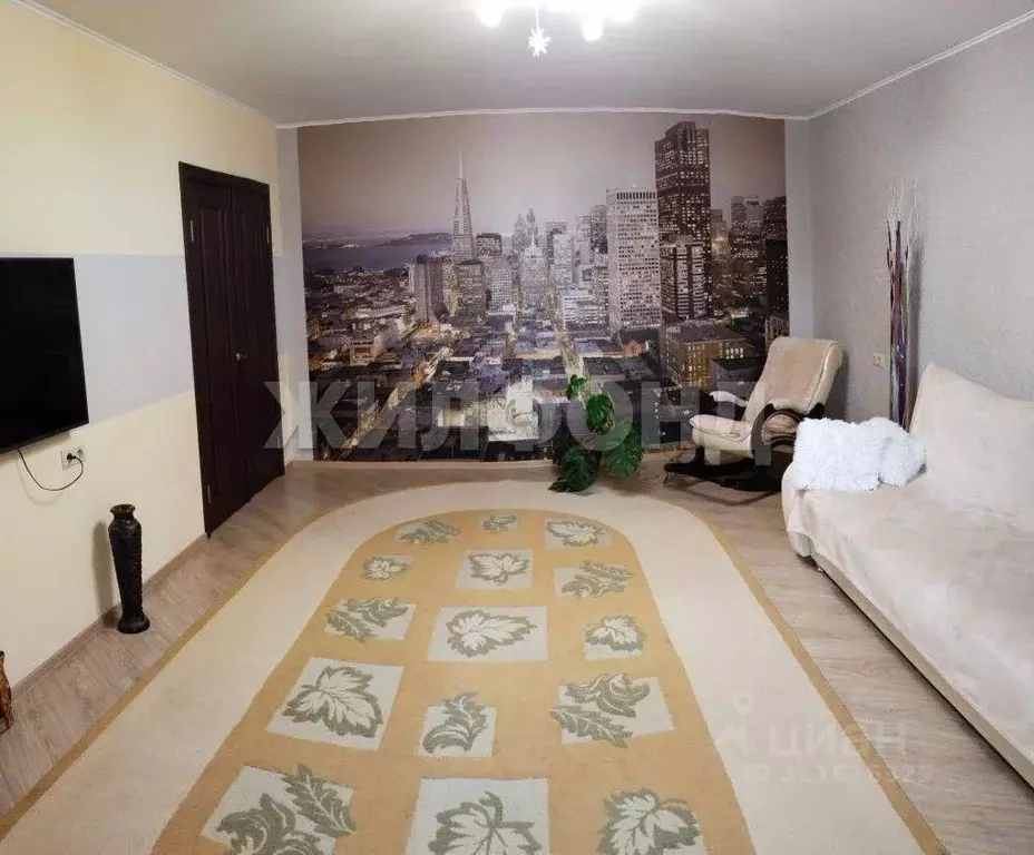 3-к кв. Томская область, Томск Телецентр мкр, ул. Больничная, 8А (84.0 ... - Фото 1