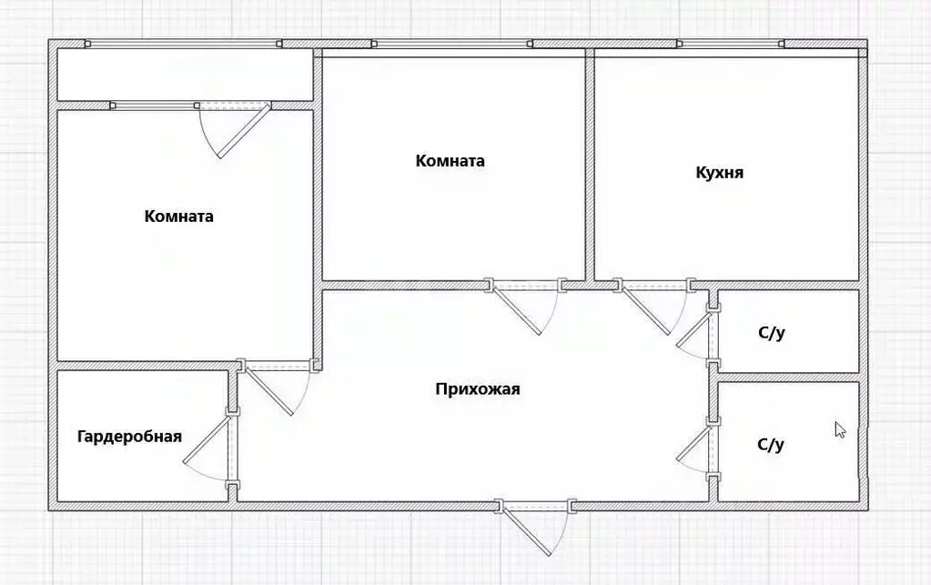 2-к кв. Приморский край, Владивосток ул. Черняховского, 3 (51.0 м) - Фото 1