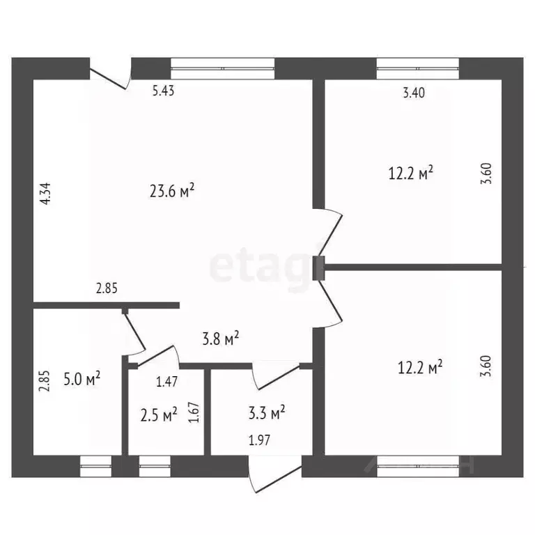 Дом в Ростовская область, Таганрог ул. Танича, 48 (66 м) - Фото 1