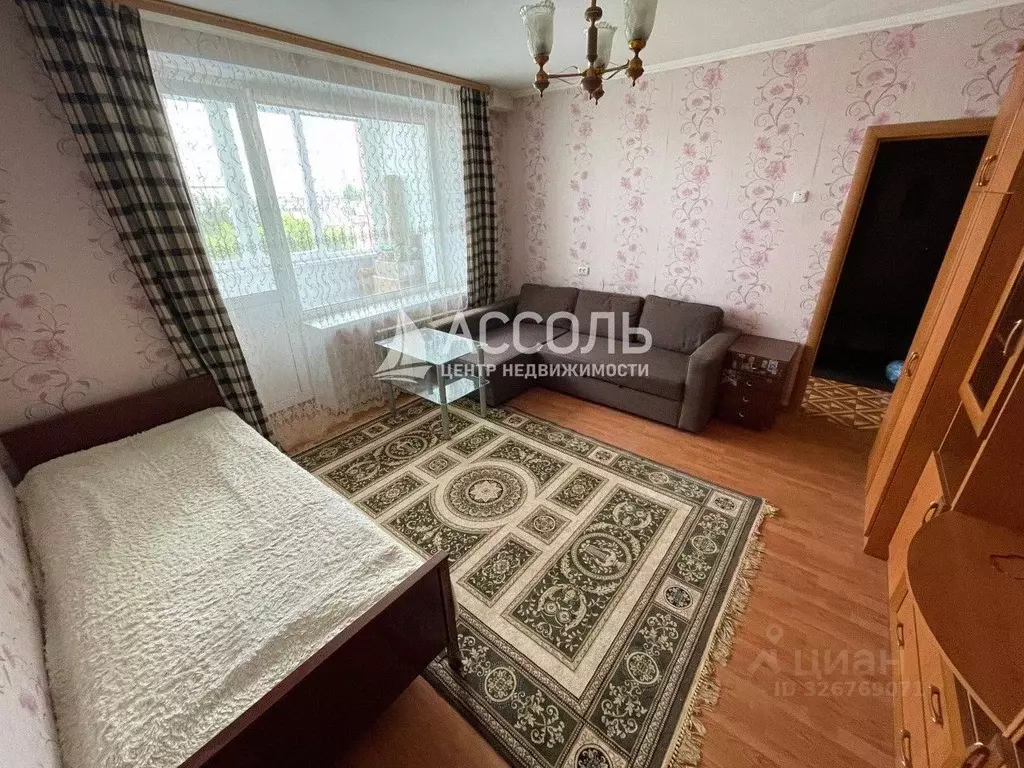 1-к кв. Омская область, Омск Барнаульская ул., 97 (39.0 м) - Фото 1