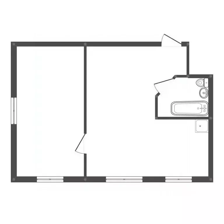 2-к кв. Амурская область, Свободный ул. Ленина, 54 (43.0 м) - Фото 1