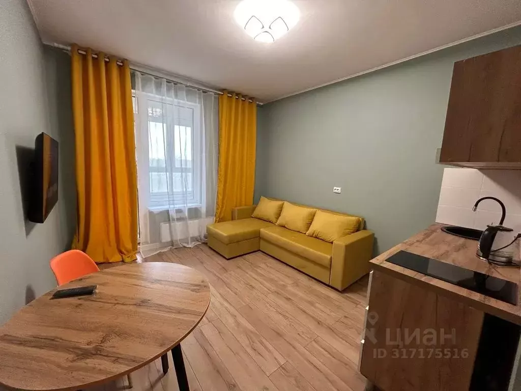 Студия Санкт-Петербург Планерная ул., 87к1 (21.0 м) - Фото 1